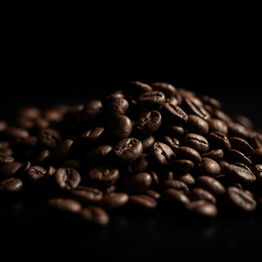 Geröstete Kaffeebohnen